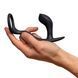 Anal plug with an erection ring - Fun Factory BOOTIE RING slate SX0972 - photos (2