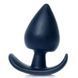Анальна пробка Bubble plug medium чорна, TPE, 8,5&times;4 см 62530067-00060 фото 1