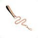 Liebe Seele Rose Gold Memory Collar With Leash, leather SO9494 - photos (3
