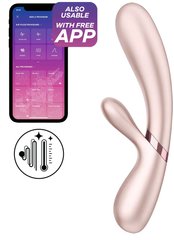 Heated Smart Rabbit Vibrator - Satisfyer Hot Lover Nude