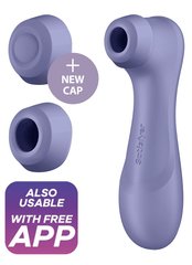 Vacuum clitoral stimulator - Satisfyer Pro 2 Generation 3 with Liquid Air Connect App Lilac