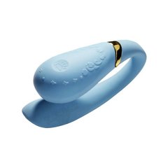 Smart vibrator for couples - Zalo Fanfan Royal Blue