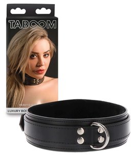 Ошейник с фиксатором - Taboom Heavy D-Ring Collar