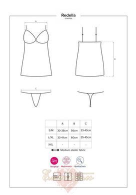 Peignoir - Redella black Obsessive, S / M 410151 &mdash; photos