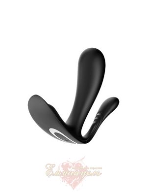 Подвійний смарт-вібратор у трусики - Satisfyer Top Secret+ Black