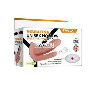 Strap - Vibrating Unisex Hollow Strap On 6452LVTOY153 &mdash; photos