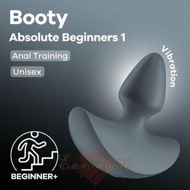 Anal Vibrating Plug Satisfyer Booty Absolute Beginners 1 for Beginners SX2695 &mdash; photos