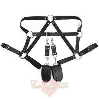 Bondage set Art of Sex &ndash; Bondage set Anasteisha XS-M, black SO6696 &mdash; photos