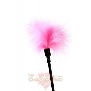 Tickle - DS Fetish Pink Feathers on a long handle 40cm