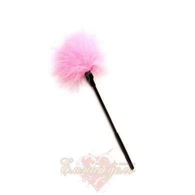 Tickle - DS Fetish Pink Feathers on a long handle 40cm