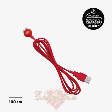 Эрекционное виброкольцо с двойной стимуляцией клитора - Fun Factory NŌS black, 2 мотора SX0973 фото