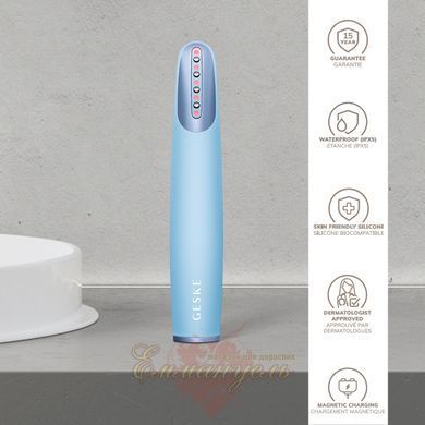 Прибор для укрепления кожи GESKE Skin Firming Wand 7в1 aquamarine, тонизация лица HB0426 фото