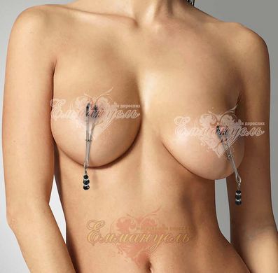 Затискачі для сосків - Art of Sex - Nipple Clamps Lovely Black