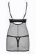 Peignoir - Redella black Obsessive, S / M 410151 - photos (6