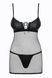 Peignoir - Redella black Obsessive, S / M 410151 - photos (5