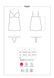 Peignoir - Redella black Obsessive, S / M 410151 - photos (7