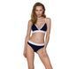 Спортивный топ с двойными бретелями - Passion PS007 TOP S, navy blue SO4269 фото 3