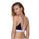 Спортивный топ с двойными бретелями - Passion PS007 TOP S, navy blue SO4269 фото 2