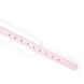 Liebe Seele White & Pink Fairy Goat leather collar with leash SX2826 - photos (5