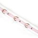 Liebe Seele White & Pink Fairy Goat leather collar with leash SX2826 - photos (2