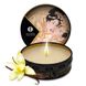 Shunga Mini Massage Candle - Vanilla Fetish (30 мл)