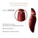 Вибратор 2в1 с язычком Zalo Hero Wine Red, кристалл Swarovski SO6659 фото 3