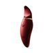 Вибратор 2в1 с язычком Zalo Hero Wine Red, кристалл Swarovski SO6659 фото 1