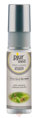 Пролонгатор - Pjur MED Prolong Spray, 20 мл з натуральним екстрактом дубової кори і пантенолом