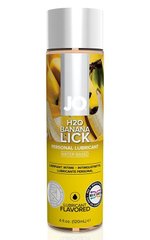 Lubricant - System JO H2O - Banana Lick (120 ml) without sugar, vegetable glycerin