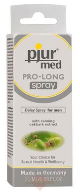 Пролонгатор - Pjur MED Prolong Spray, 20 мл з натуральним екстрактом дубової кори і пантенолом