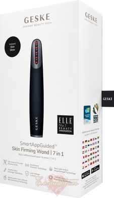 GESKE Skin Firming Wand 7-in-1 black, Skin Firming & Toning Device HB0427 &mdash; photos