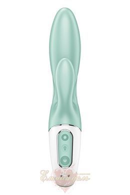 Смарт вибратор-кролик - Satisfyer Air Pump Bunny 5+, надувается SO6718 фото
