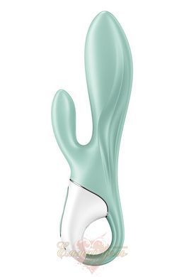 Смарт вибратор-кролик - Satisfyer Air Pump Bunny 5+, надувается SO6718 фото