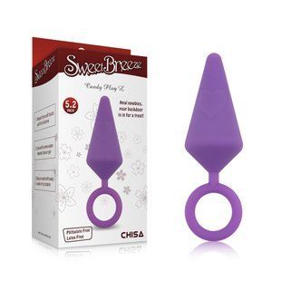 Анальна пробка - Sweet Breeze Candy Plug L Purple 6610CN00910 фото