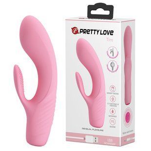 Вибратор - Pretty Love Tim Vibrator Light Pink 6603BI0681 фото
