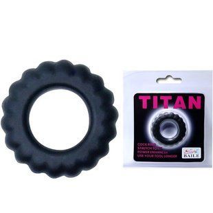 Эрекционное кольцо - TITAN cock ring pink 6603BI0300 фото