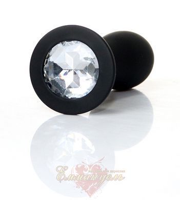Jewellery Silicone Black Plug M Clear 62530064-00153 &mdash; photos