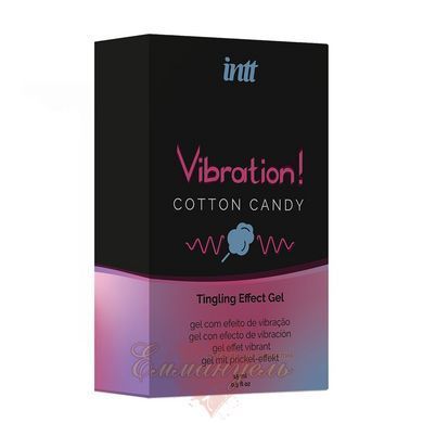 Жидкий вибратор - Intt Vibration Cotton Candy (15 мл) SO9812 фото