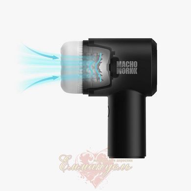 OTOUCH MACHO WORK 2 Glans Masturbator &ndash; Suction & Tapping Male Trainer with 10 Modes SX2421 &mdash; photos