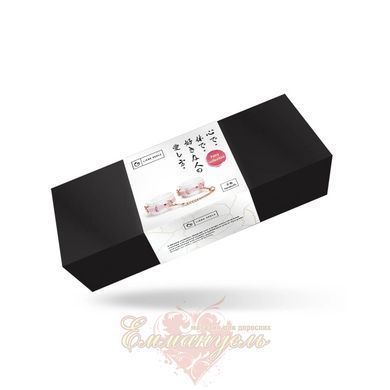 Handcuffs Liebe Seele White & Pink Fairy Goat Leather SX2827 &mdash; photos