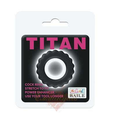 Эрекционное кольцо - TITAN cock ring pink