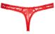 Женские стринги - 2320002 Lace G-string, red, XL