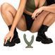 Двойной фаллоимитатор - Fun Factory RYDE wild olive, гибкие стволы, присоска SX0975 фото 9