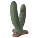 Двойной фаллоимитатор - Fun Factory RYDE wild olive, гибкие стволы, присоска SX0975 фото 1