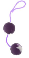 Вагінальні кульки - Marbelized DUO BALLS, PURPLE