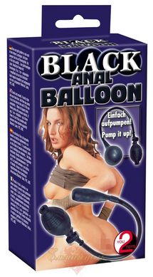 Анальная пробка - Black Anal Balloon