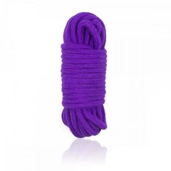 Мотузка бондажна для шібарі фіолетовий 10 м