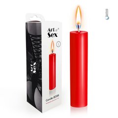 Свеча восковая низкотемпературная - Art of Sex size M 15 см Красная