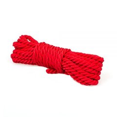 Rope for bondage - Premium Silky, 5 m, Red