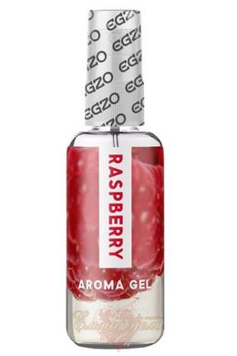 Edible Lubricant Gel - EGZO AROMA GEL - Raspberry, 50 мл